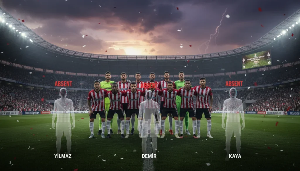 Ziraat Kupası Öncesi Fenerbahçe’de Beklenmedik Kadro Krizi