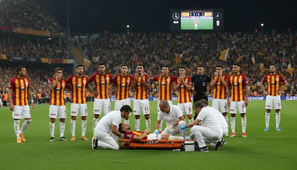 Galatasaray’ın Şampiyonluk Mücadelesinde Gabriel Sara’nın Sakatlığı