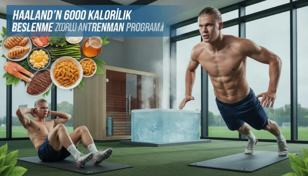Haaland’ın 6000 Kalorik Güç ve Zorlu Antrenman Reçetesi