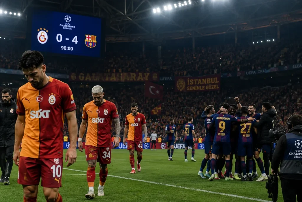 Avrupa Sahnesinde Gerçeklerle Yüzleşme: Galatasaray-Barcelona Analizi