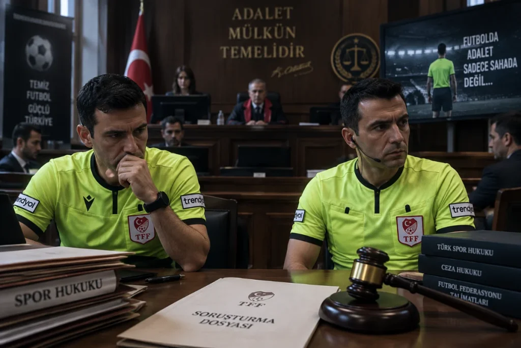 Türk Futbolunda Hakemlere Yönelik Şok Soruşturma: Tutuklama İstemi